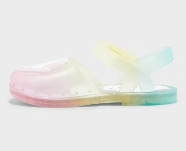 Unicorn Jelly Sandals